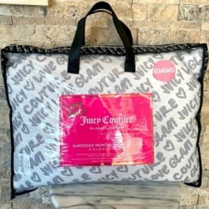 JUICY COUTURE SHREDDED MEMORY FOAM PILLOW